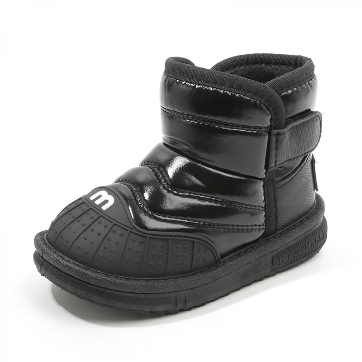 Stivali da neve da ragazzo super caldi Stivali corti impermeabili antiscivolo a prova di freddo per ragazza Scarpa per bambini i