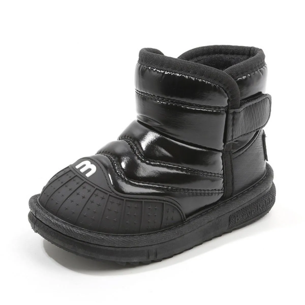 Stivali da neve da ragazzo super caldi Stivali corti impermeabili antiscivolo a prova di freddo per ragazza Scarpa per bambini i
