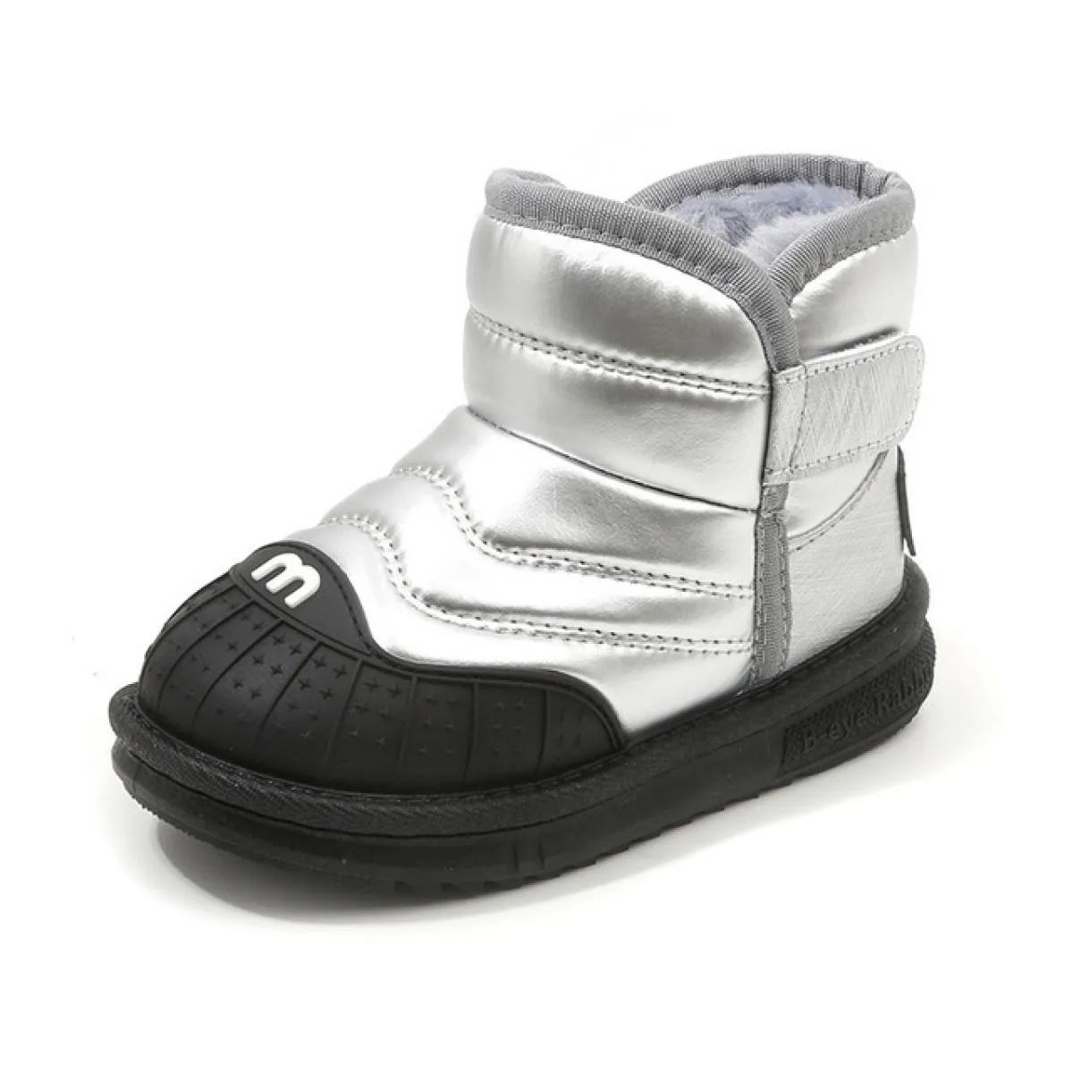Stivali da neve da ragazzo super caldi Stivali corti impermeabili antiscivolo a prova di freddo per ragazza Scarpa per bambini i