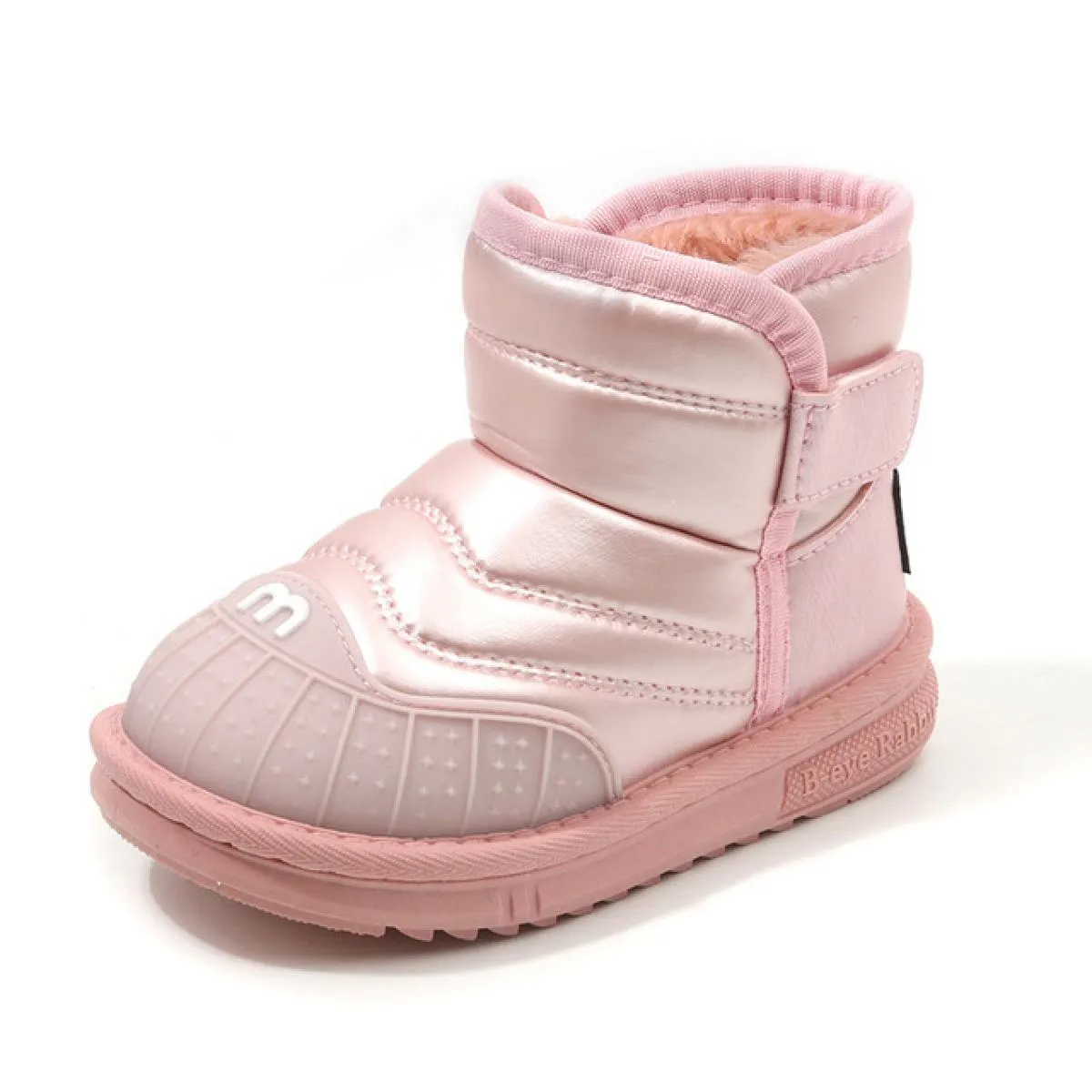 Stivali da neve da ragazzo super caldi Stivali corti impermeabili antiscivolo a prova di freddo per ragazza Scarpa per bambini i