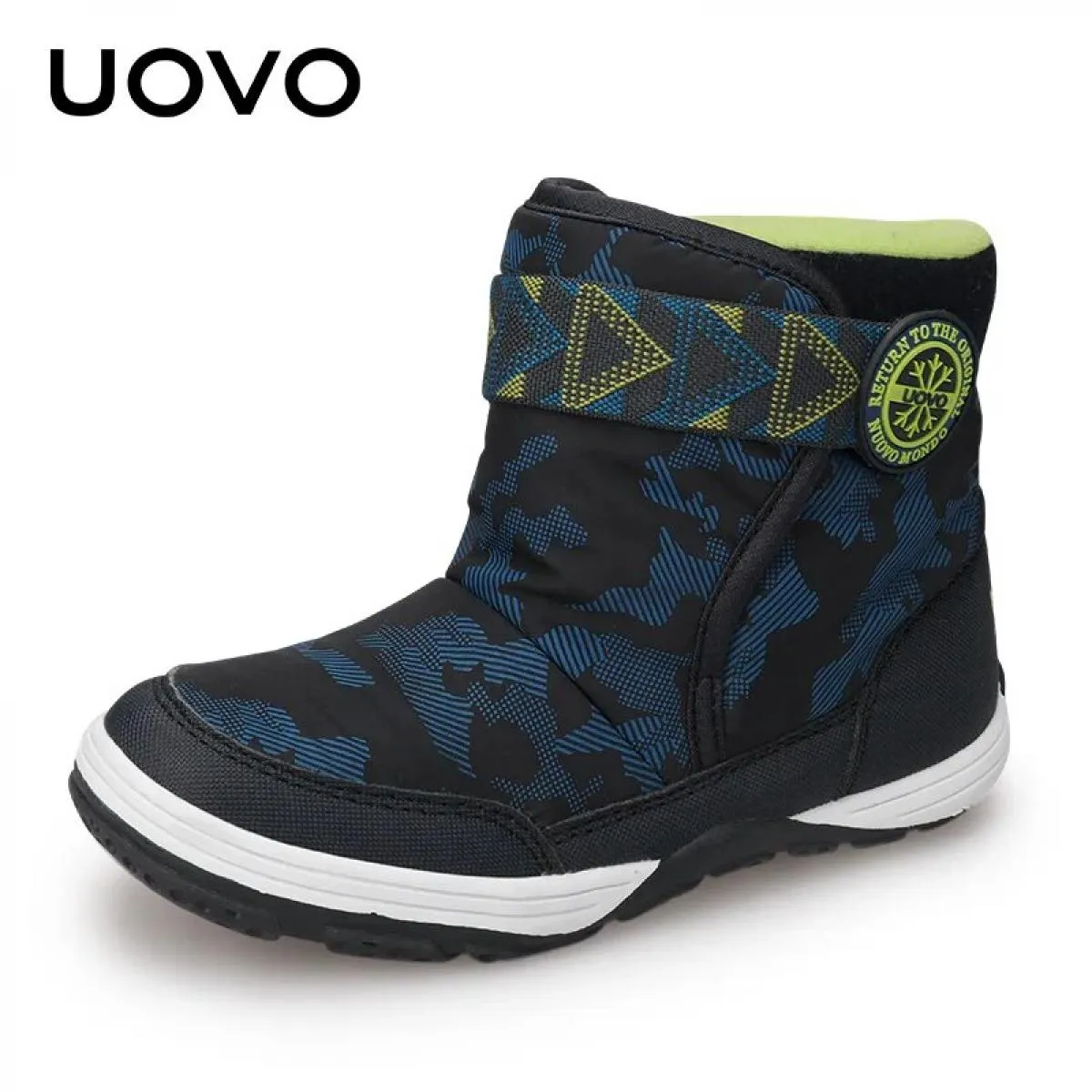 Stivali da neve in velluto Scarpe in velluto Scarpe Uovos Stivali moda 2023 Nuove scarpe calde per bambini