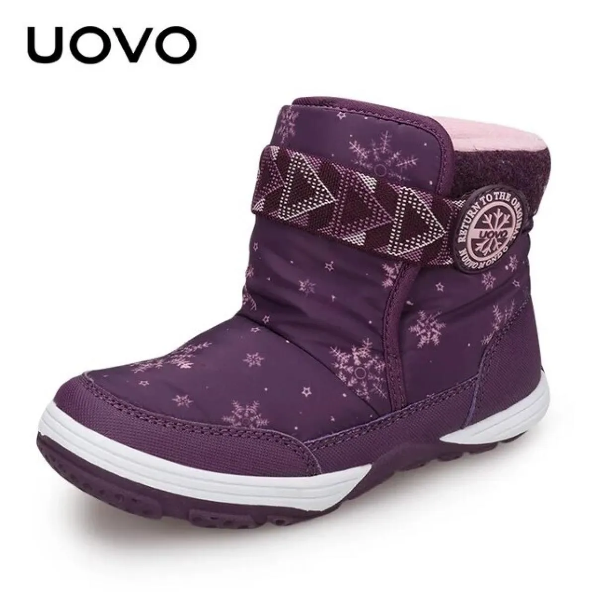 Stivali da neve in velluto Scarpe in velluto Scarpe Uovos Stivali moda 2023 Nuove scarpe calde per bambini