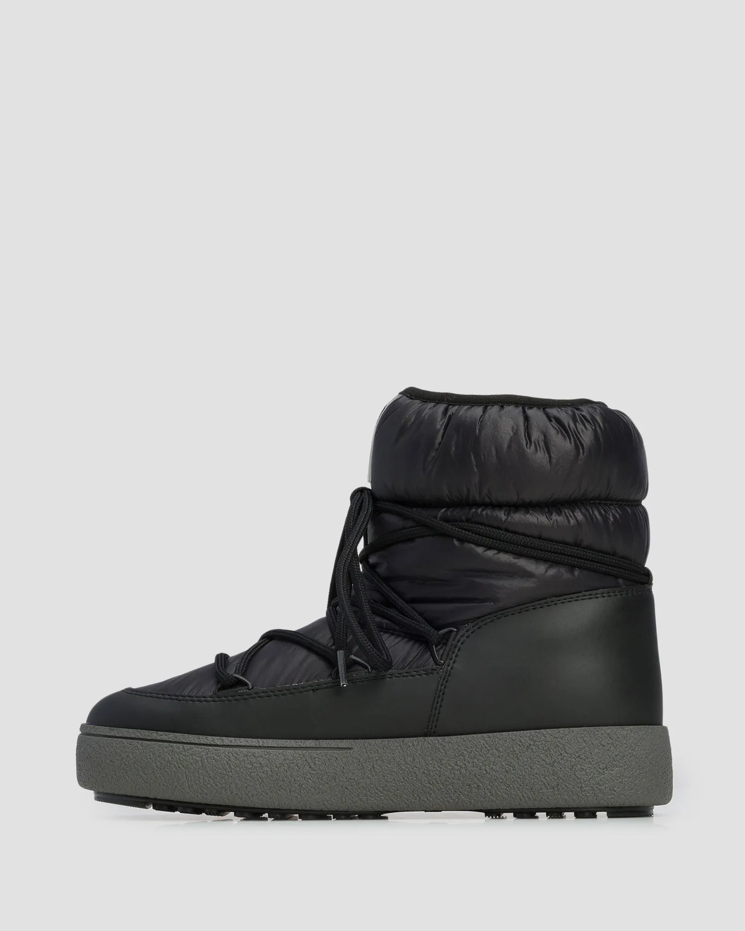 Stivali da neve neri da donna Moon Boot Ltrack Low Nylon Wp 80D2450080-n001