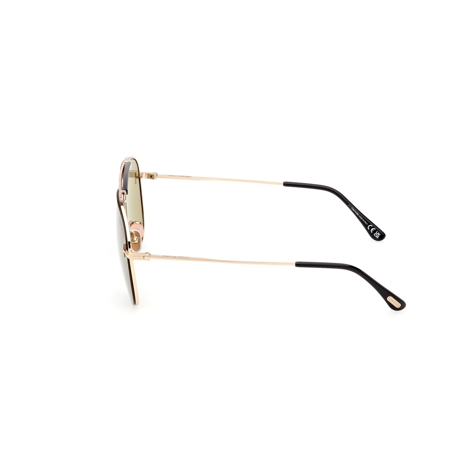   Tom Ford FT 1018 BRADY - 28N Oro Rosa Lucido | Occhiale Da Sole Uomo 