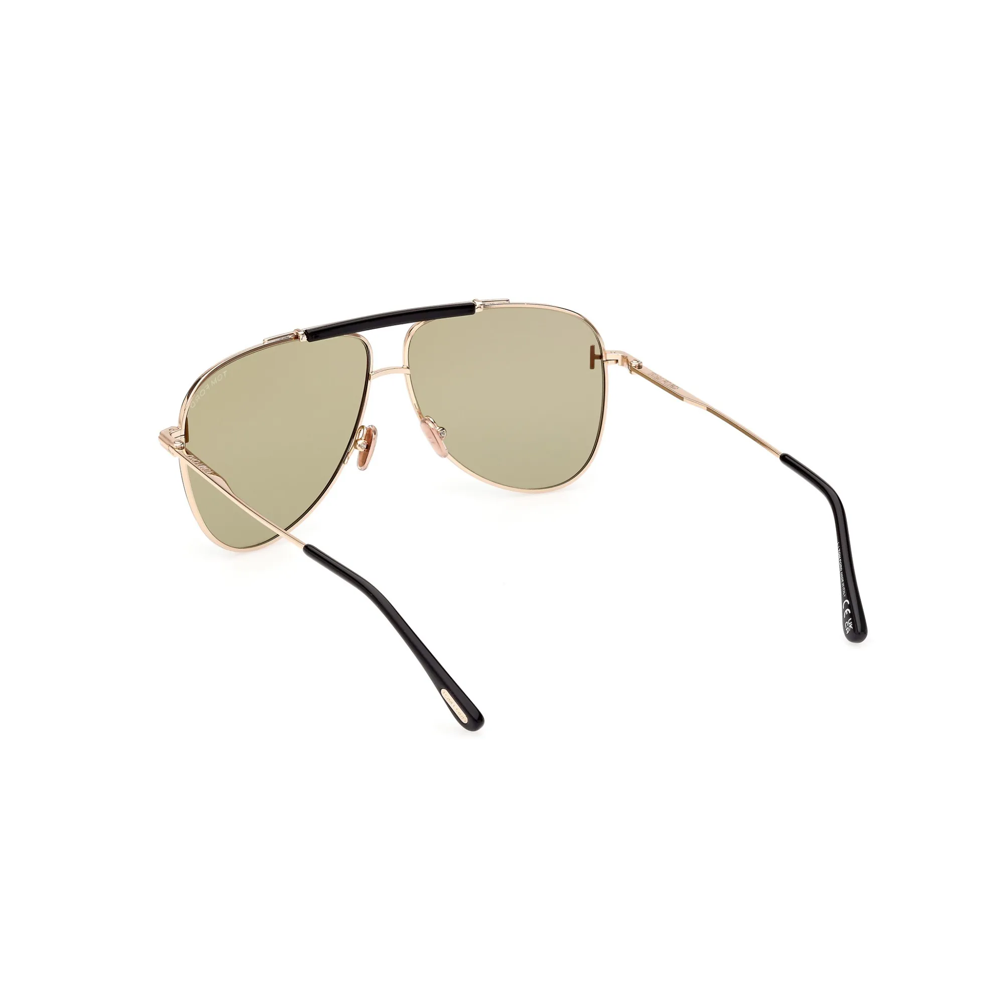  Tom Ford FT 1018 BRADY - 28N Oro Rosa Lucido | Occhiale Da Sole Uomo 
