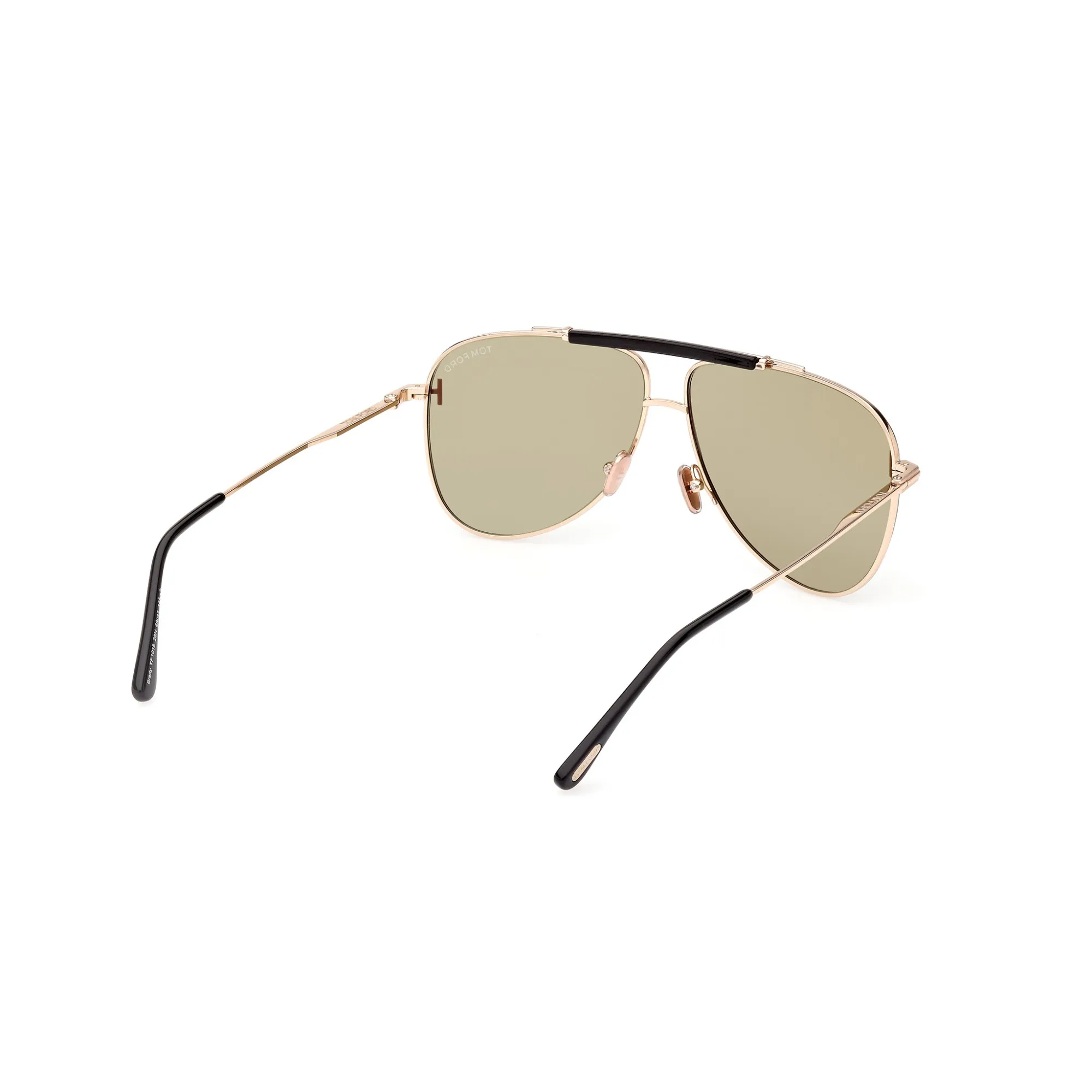   Tom Ford FT 1018 BRADY - 28N Oro Rosa Lucido | Occhiale Da Sole Uomo 