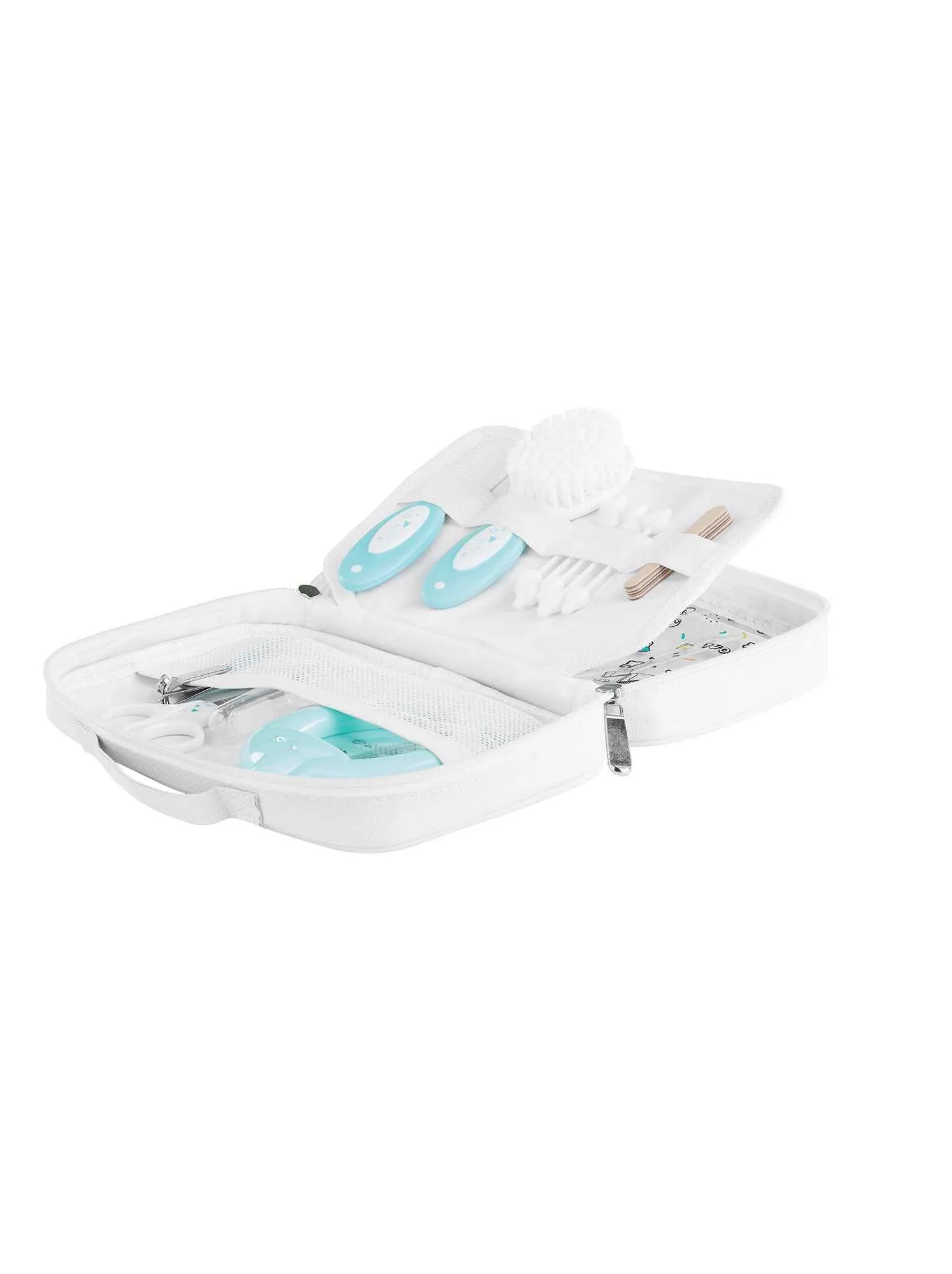 Trousse per la cura del neonato 'Badabulle' - blu