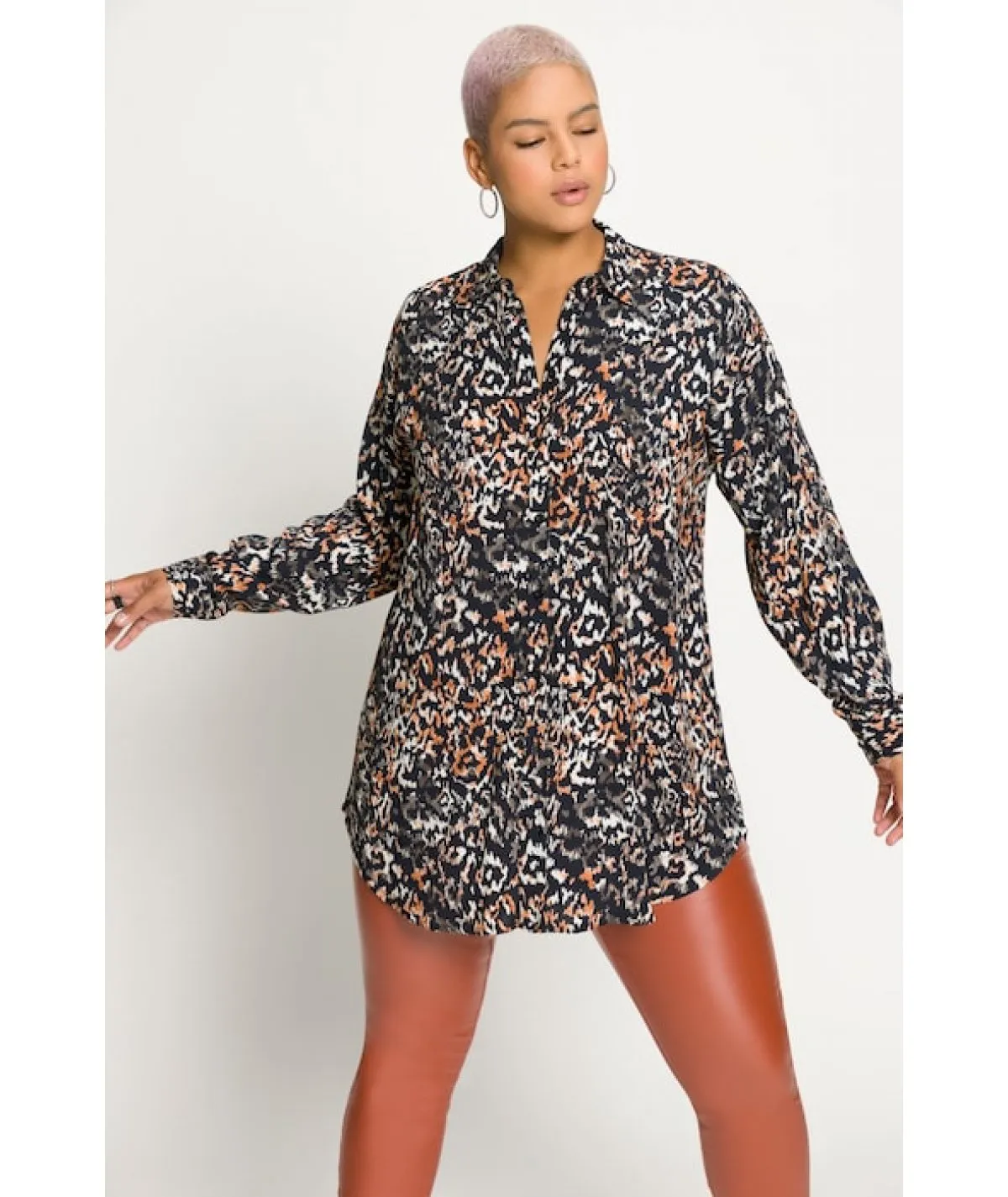 ULLA POPKEN CAMICIA CURVY PER DONNA E RAGAZZA TAGLIE COMODE