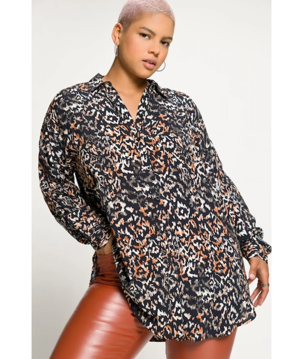 ULLA POPKEN CAMICIA CURVY PER DONNA E RAGAZZA TAGLIE COMODE