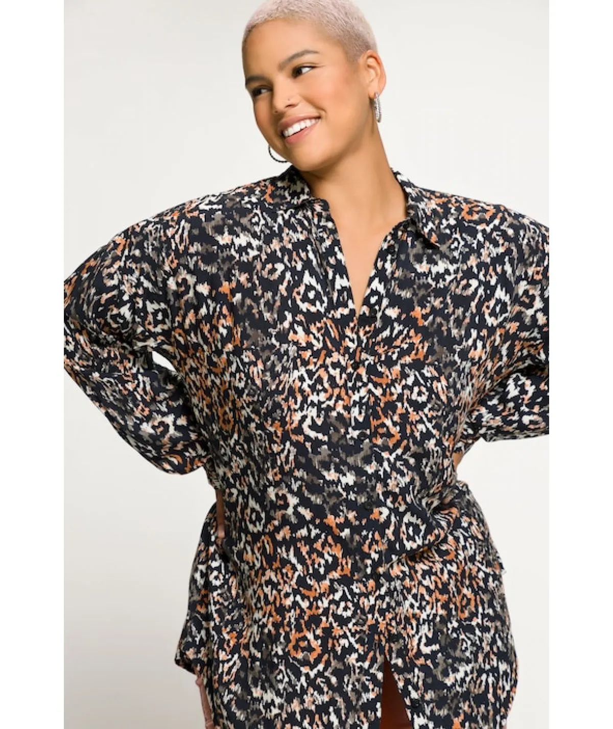 ULLA POPKEN CAMICIA CURVY PER DONNA E RAGAZZA TAGLIE COMODE