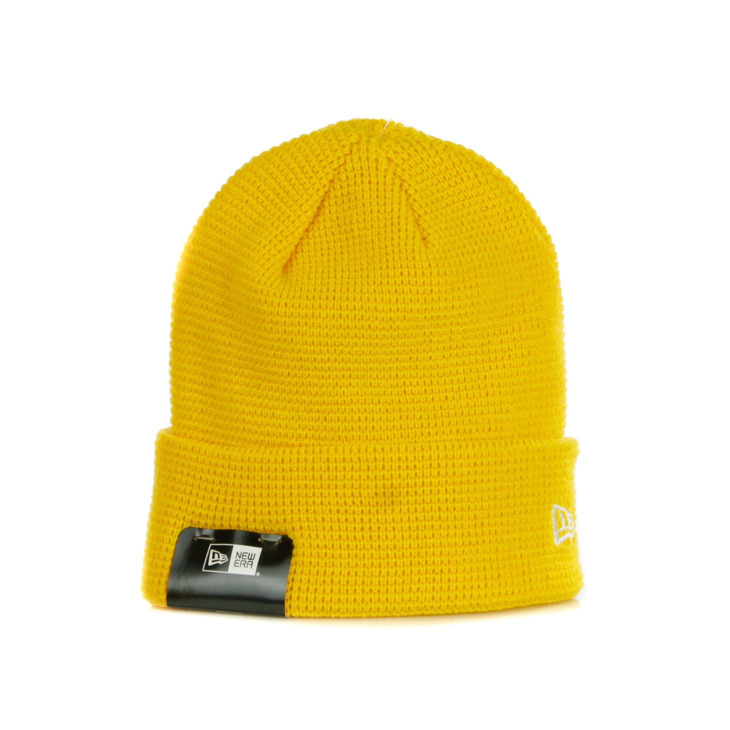 Uomo Ne Colour Waffle Knit New Era Authentic Gold/white