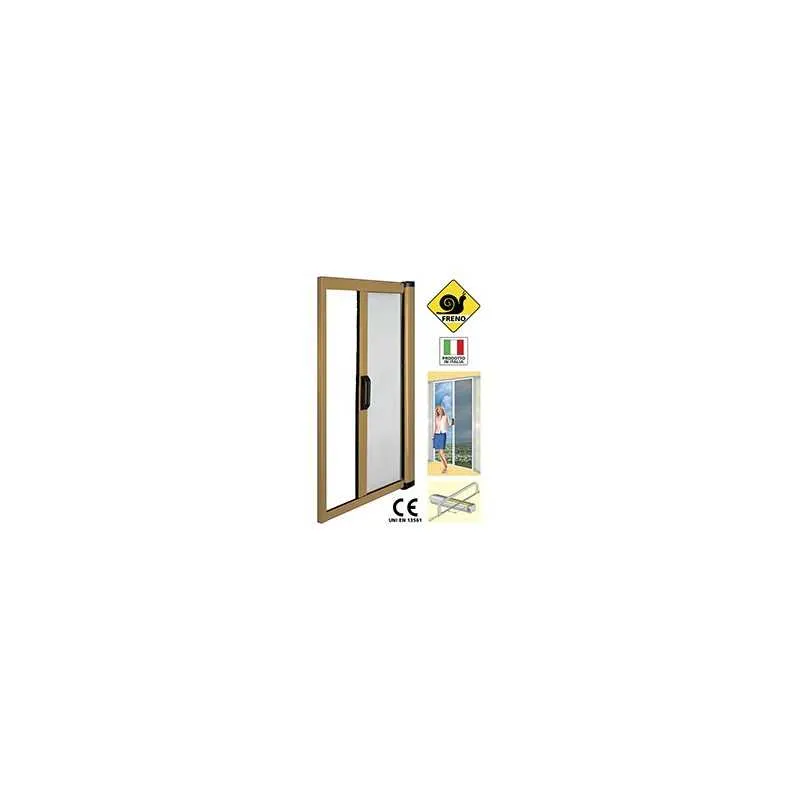 ZANZARIERA IRS PORTE LAT.BRONZO 160,Eur 111,76 